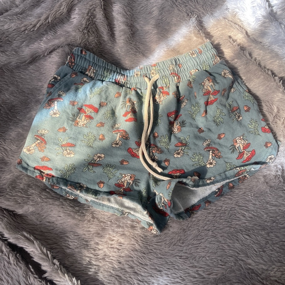 Mushroom shorts by Dip (Kroger brand)